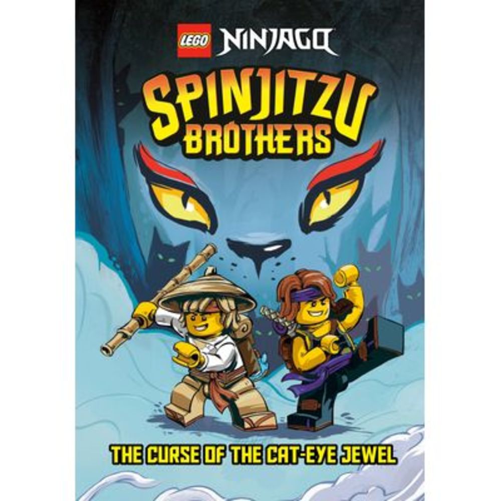 Spinjitzu Brothers #1: The Curse of the Cat-Eye Jewel (Lego Ninjago) -- Tracey W